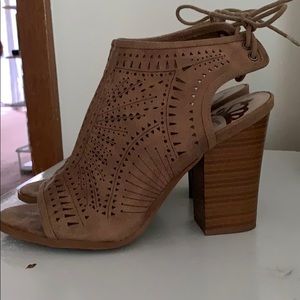 Fergalicious Tan Heels